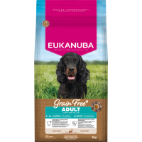 Eukanuba Hondenvoer Droog Grain Free Adult All Sizes Hert 3 kg