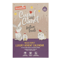 Rosewood Knaagdiersnack Cupid & Comet Adventkalender Veggie Burst 120 gr