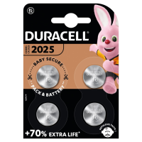 Duracell Knoopcelbatterijen 2025 4 stuks
