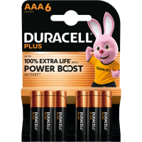 Duracell Alkaline Batterijen Mainline Bst AAA 6 stuks