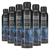 6X Therme Men Nordic Wellness Foaming Shower Gel 200 ml