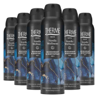 6X Therme Men Nordic Wellness Deodorant & Bodyspray 150 ml