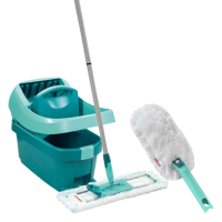 Leifheit Profi Vloerwisser XL   42 cm   Compleet Systeem met Gratis Super Duster Pakket