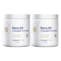 2X Vitakruid Beauté® Collageen Complex Rood Fruit 153 gr