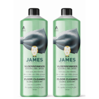 2X James Vloerreiniger Schoon & Snel Droog 1 liter