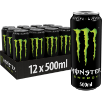 Monster Energy Regular Green 12 x 500 ml