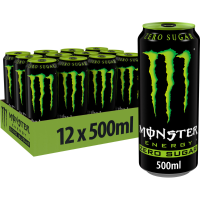Monster Energy Regular Green Zero 12 x 500 ml