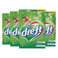 4X Dreft Poeder Wasmiddel Professional 60 Wasbeurten 3,9 kg