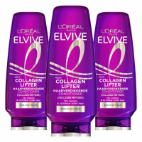 3X L'Oréal Elvive Collagen Lifter Conditioner 200 ml