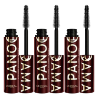 3X L'Oréal Panorama Mascara Chromatic Bordeaux 8 ml