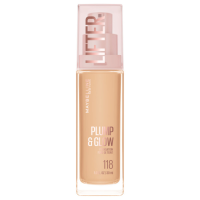 1+1 Gratis: Maybelline Lifter Plump & Glow Foundation 118 30 ml