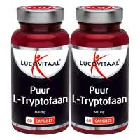 2X Lucovitaal L Tryptofaan Puur 600mg 60 capsules