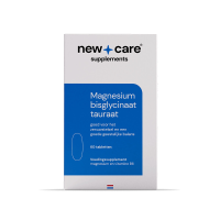 New Care Magnesium Bisglycinaat Tauraat 60 tabletten
