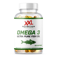 2X XXL Nutrition Omega 3 Ultra Pure 1000 mg 100 softgels