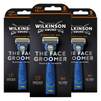 3X Wilkinson The Face Groomer Scheersysteem 1 stuk