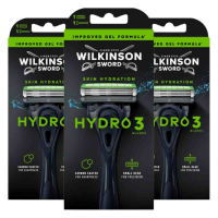 3X Wilkinson Hydro 3 Scheersysteem 1 stuk