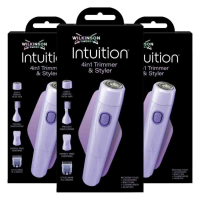 3X Wilkinson Intuition 4 in 1 Trimmer and Styler Multi Zone Styler + 4 Opzetstukken