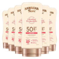 6X Hawaiian Tropic Glowing Protection Lotion SPF 50 170 ml