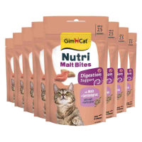 8X GimCat Kattensnack Nutri Malt Bites 40 gr