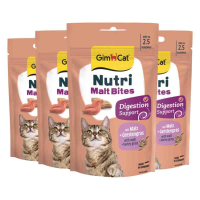 4X GimCat Kattensnack Nutri Malt Bites 40 gr