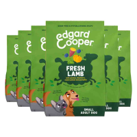 6X Edgard & Cooper Hondenvoer Droog Adult Small Lam 700 gr