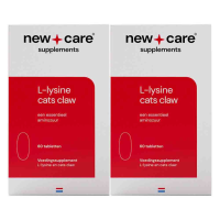 2X New Care L lysine Cats Claw 60 tabletten