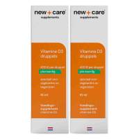 2X New Care Vitamine D3 Plantaardig 10mcg 10 ml
