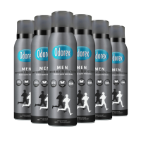 6X Odorex Deodorant Spray For Men Invisible Protection 150 ml