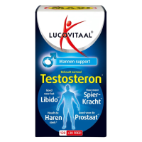2+2 Gratis: Lucovitaal Testosteron Mannen Support 150 tabletten