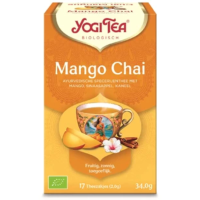 3X Yogi tea Biologische Thee Mango Chai 17 stuks