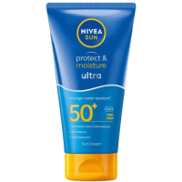 1+2 Gratis: NIVEA Sun Protect & Moisture Zonnebrand SPF 50+ 150 ml