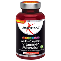 2X Lucovitaal Multi+ Compleet Vitaminen & Mineralen 365 kauwtabletten
