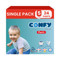 Confy Premium Luierbroekjes Maat 5 Junior 11 18kg 24 stuks