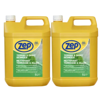 2X Zep Terras & Oprit Reiniger 5 l