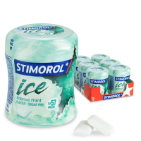 Stimorol Kauwgom Ice Intense Mint Suikervrij 6 stuks