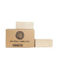 The Good Roll Bamboe handdoekpapier Z/V fold 2 laags 20*200 stuks 20 balen