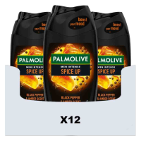 12X Palmolive Men Intense Douchegel 5in1 Spice Up 250 ml
