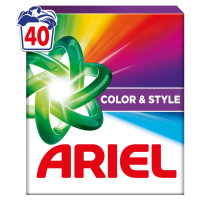 2+2 Gratis: Ariel Waspoeder Color 40 Wasbeurten 2 kg
