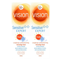 2X Vision Zonnebrand Kids Sensitive Lotion SPF 50+ 180 ml