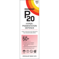 2X P20 Zonnebrand Gezicht Hyperpigmentation Defence SPF 50+ 50 ml