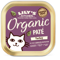 Lily's Kitchen Kattenvoer Nat Organic Paté Kalkoen 85 gr