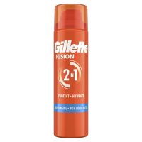 6X Gillette Scheergel Fusion Moisturizing 200 ml