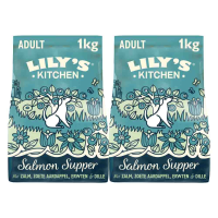 2X Lily's Kitchen Hondenvoer Droog Salmon Supper 1 kg