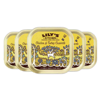5X Lily's Kitchen Hondenvoer Nat Casserole Kip & Kalkoen 150 gr