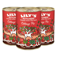 3X Lily's Kitchen Hondvoer Nat Cottage Pie Rund 400 gr