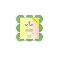 SPAAS Citronella Theelichten Brandduur ± 4,5 u Levendig Groen 18 stuks