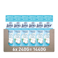 6X Lenor In wash Geurbooster Katoen Fris 19 wasbeurten 240 gr