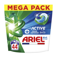 2+2 Gratis: Ariel 4in1 Wasmiddel Pods Actieve Geurbestrijding 44 stuks
