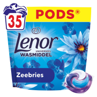 2+2 Gratis: Lenor Wasmiddel All in 1 Pods Zeebries 35 stuks