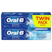 Oral B Tandpasta 3D White 2x75 ml